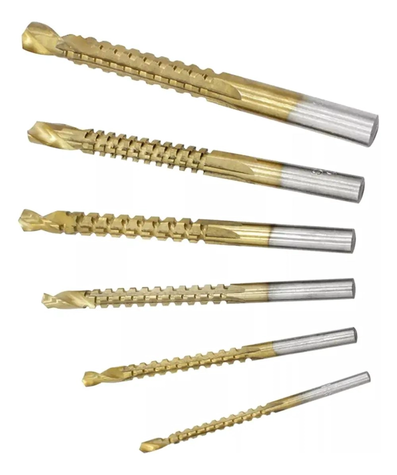 BROCAS DE ACERO PARA TALADRAR MADERA Y METAL - 3