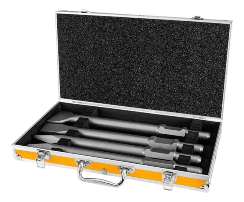 SET DE PUNTA Y CINCEL HEXAGONAL 4 PIEZAS - 2