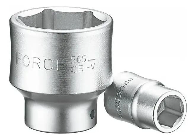 DADO HEXAGONAL 3/4' DE 19 MM CROMADO - 3