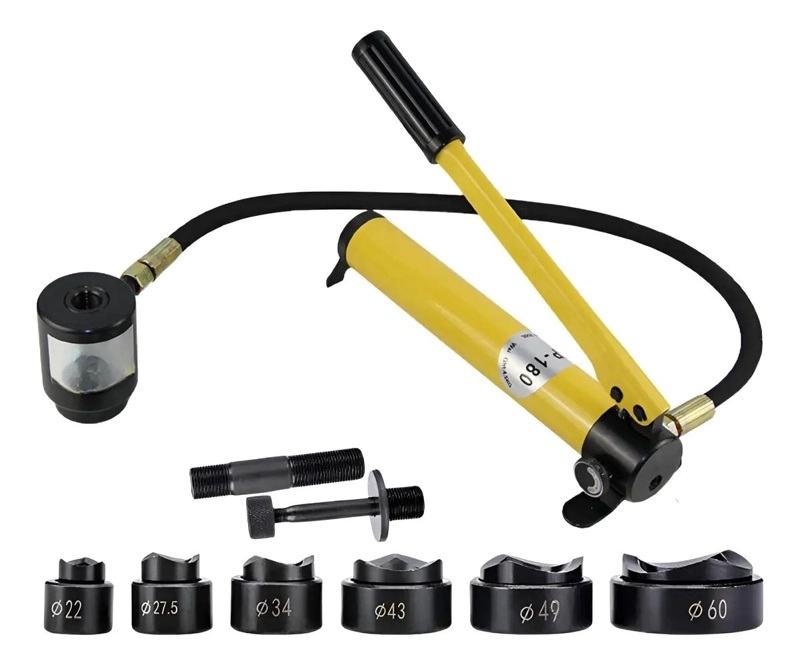 PERFORADORA SACABOCADOS PARA TABLERO 8 TON - 1