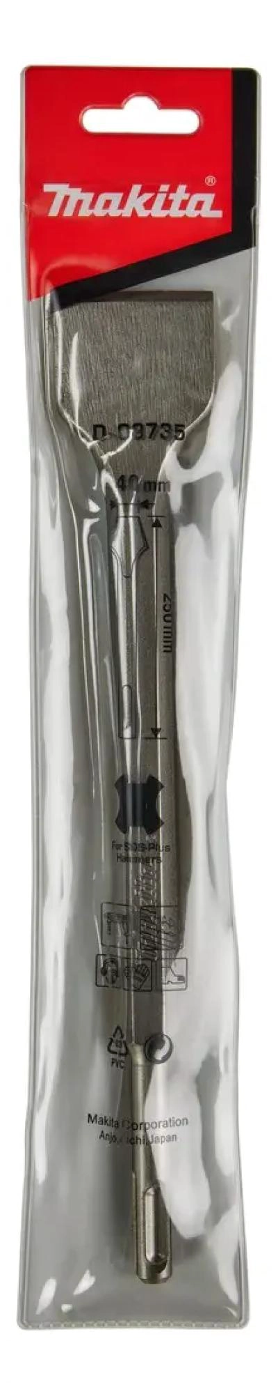 CINCEL PLANO SDS-PLUS 40MM 250MM - 5