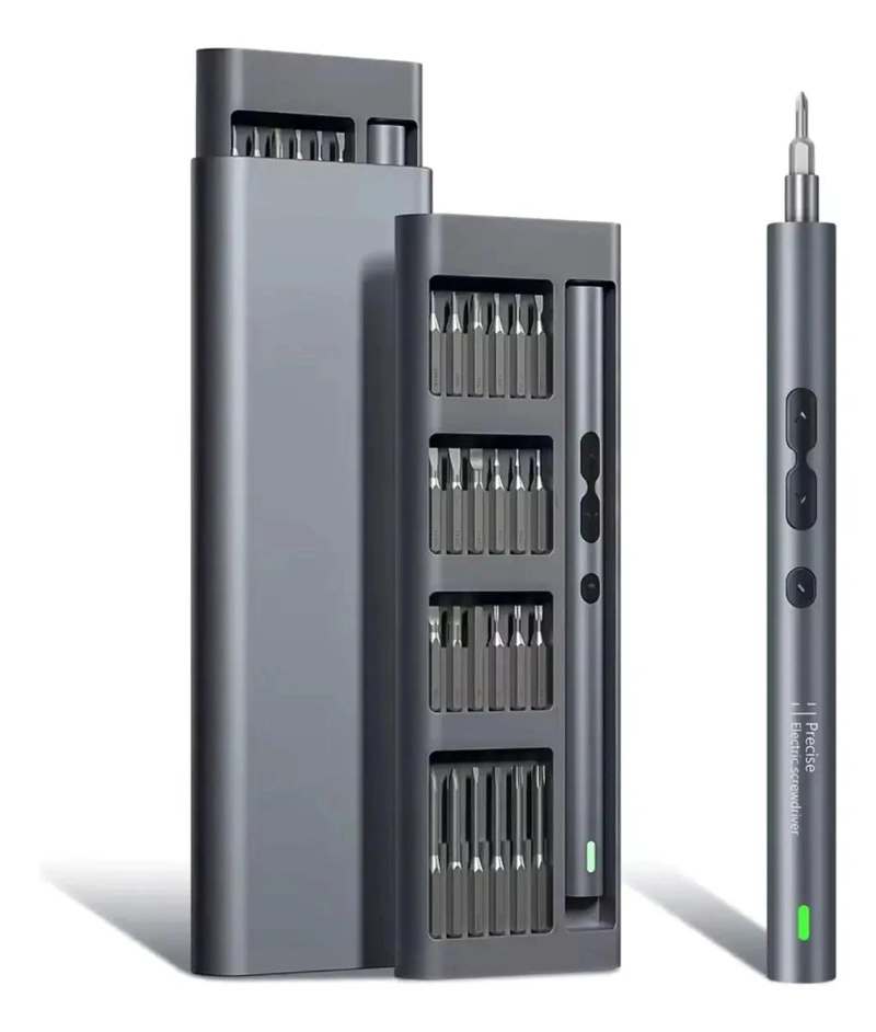 KIT DESTORNILLADOR RECARGABLE 51 EN 1 CON LUZ Y PUNTA IMN - 3
