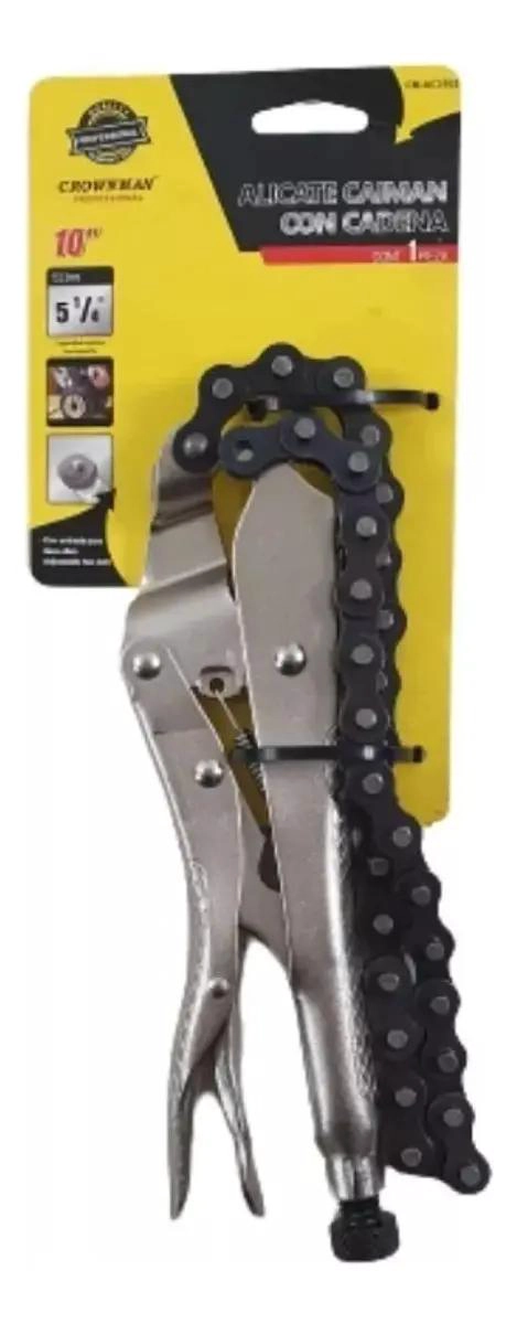 PINZA DE PRESION DE 10 PULGADAS TIPO CAIMAN - 1