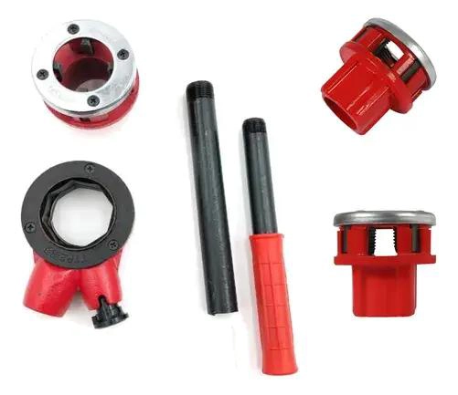 SET DE TERRAJAS MANUALES PARA TUBO 4 PIEZAS 1/2 A 1 1/4 - 3