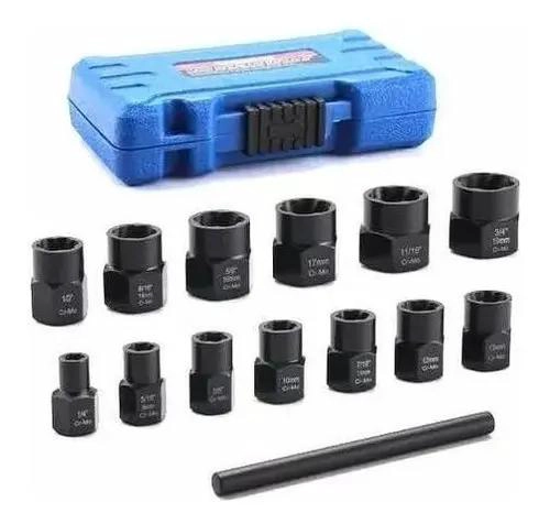 SET DE DADOS EXTRACTORES PARA PERNOS Y TUERCAS 9 A 19MM - 4