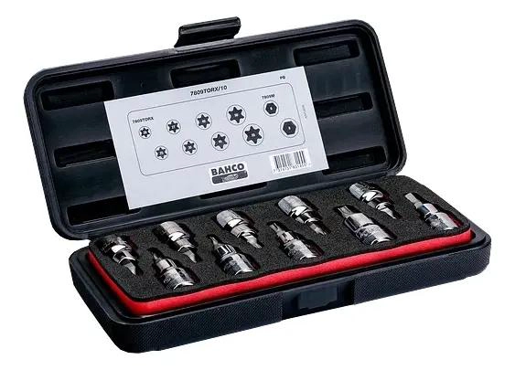 GENÉRICO SET 10 DADOS TORX PARA HERRAMIENTAS