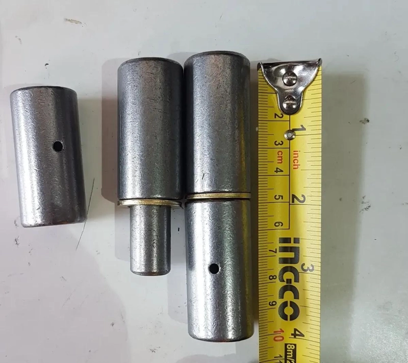 SET DE 2 POMELES DE ACERO PARA PUERTAS - 5