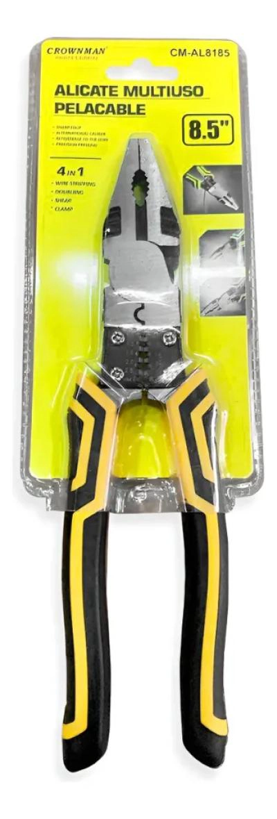 ALICATE UNIVERSAL PELACABLE MULTIUSO 8.5 PULGADAS - 1