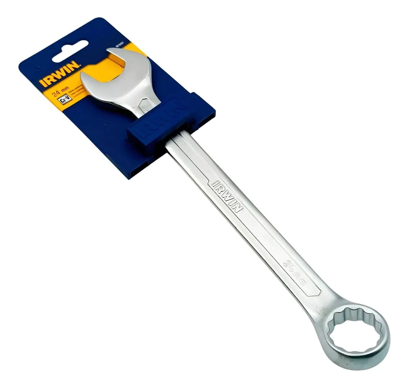LLAVE COMBINADA PUNTA CORONA 32 MM CROMADA - 1