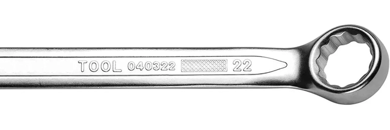 JUEGO DE 10 LLAVES PUNTA CORONA 6 A 22 MM - 5