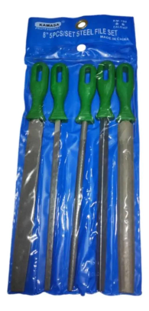 JUEGO DE LIMAS DE 5 PIEZAS CON MANGO - 3