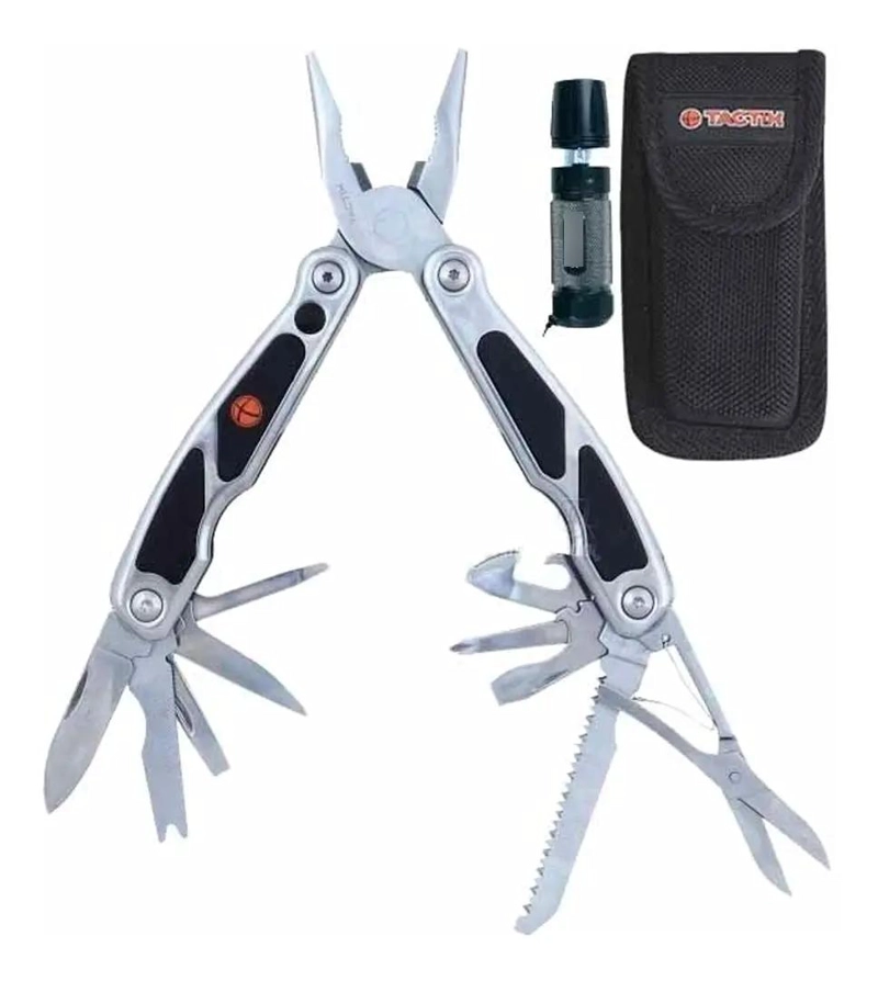 ALICATE MULTIFUNCIONAL 20 CM CON LINTERNA LED - 1