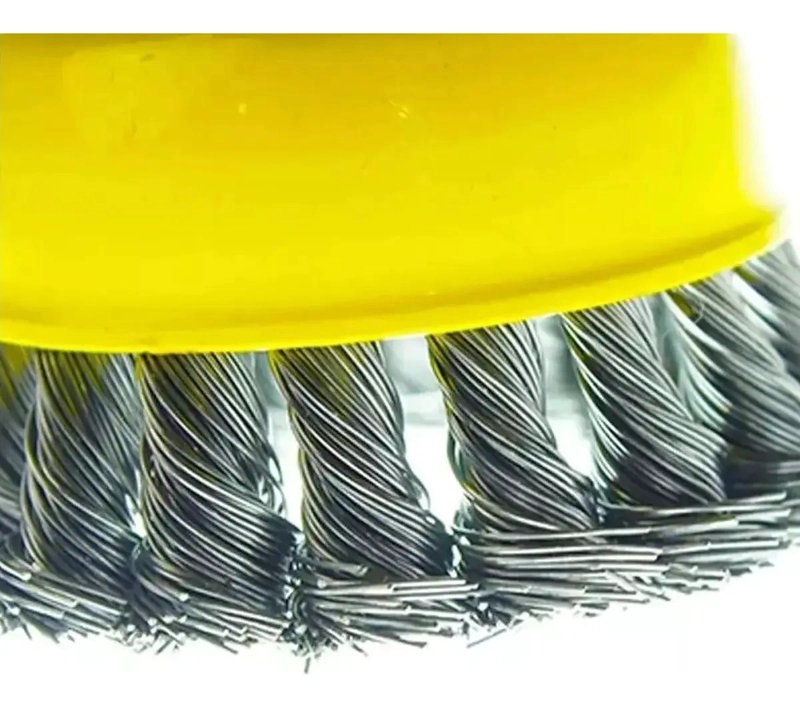 ESCOBILLA DE ALAMBRE DE ACERO 3' PARA LIMPIEZA - 3