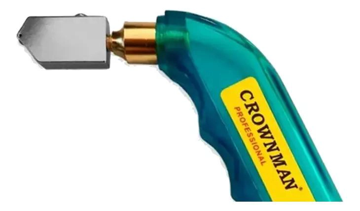 CORTADOR DE VIDRIO CON PUNTA DE RUEDA DE DIAMANTE Y MANGO - 2