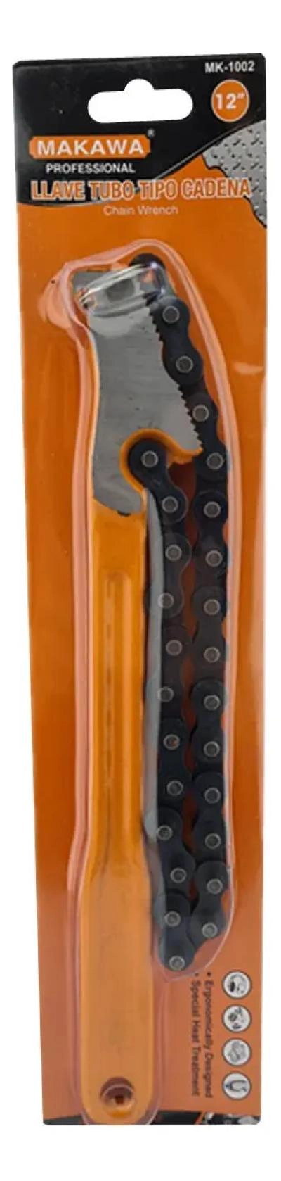LLAVE PARA TUBO TIPO CADENA 12 PULGADAS - 2