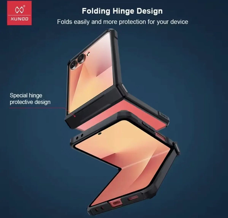 CARCASA REFORZADA PARA SAMSUNG Z FLIP 7 - 3