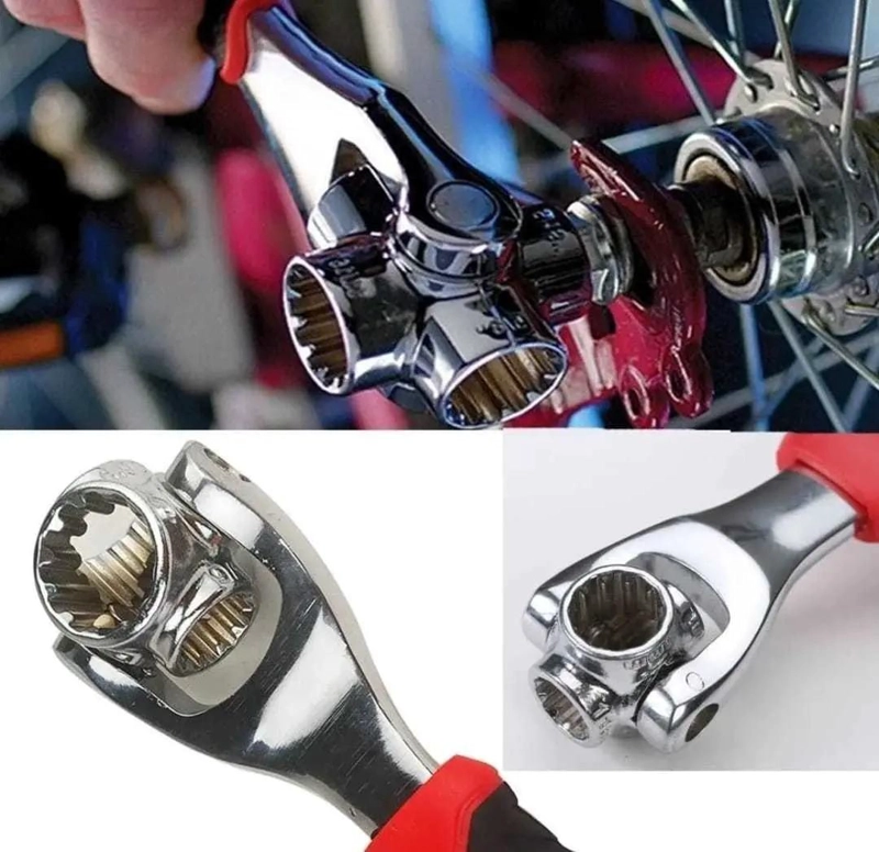 LLAVE MULTIFUNCIONAL 48 EN 1 CON 2 CABEZALES - 2