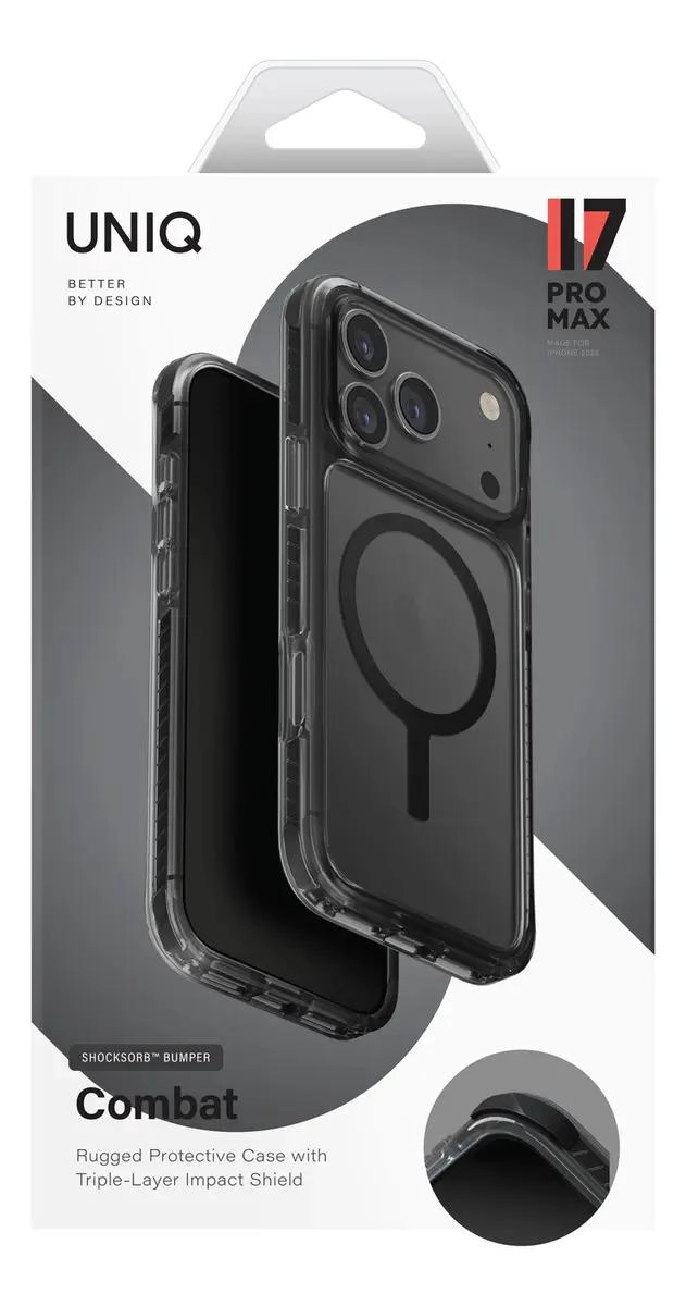 CARCASA ANTIGOLPE PARA IPHONE 17 PRO MAX - 3