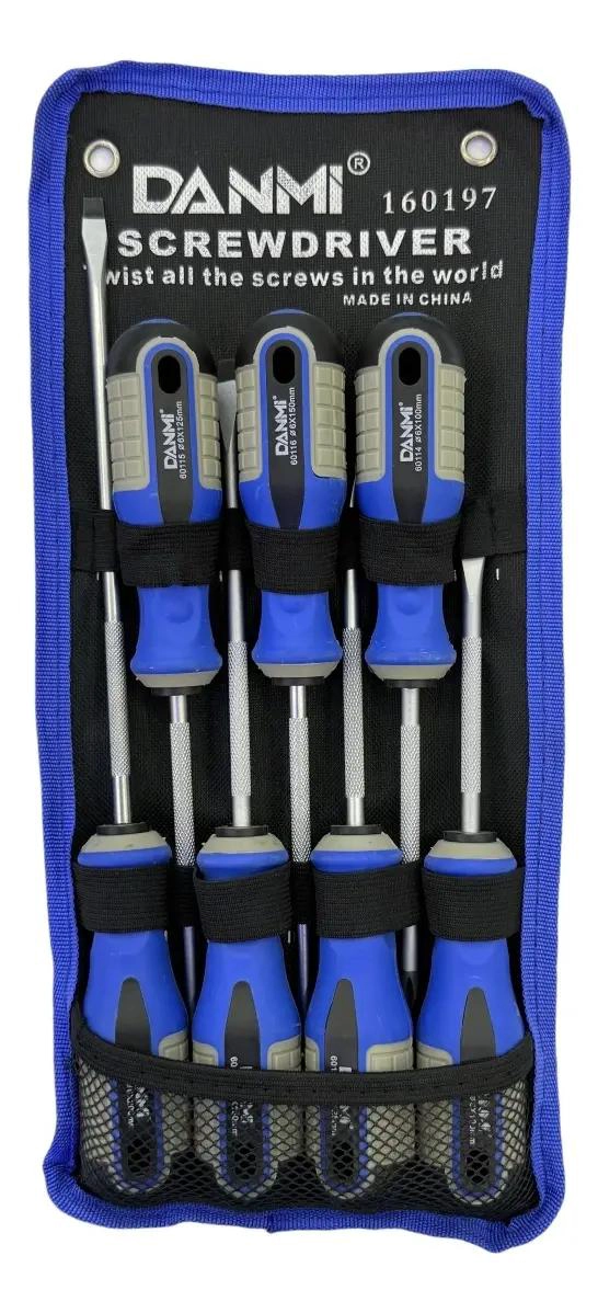 KIT DE DESTORNILLADORES CON PUNTAS MAGNE TICAS - 1