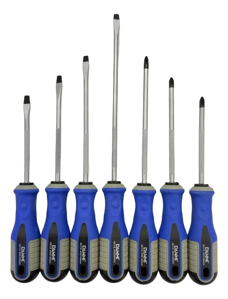 KIT DE DESTORNILLADORES CON PUNTAS MAGNE TICAS - 7