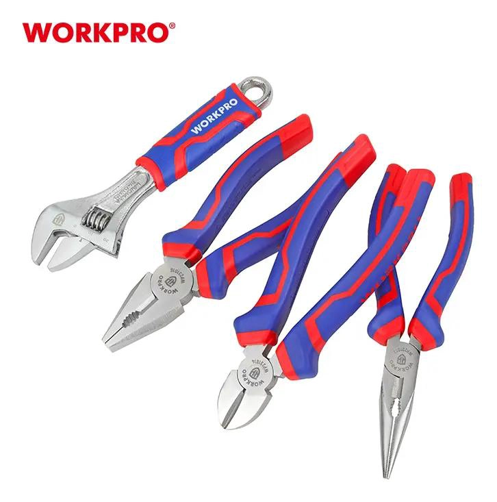 SET DE ALICATES Y LLAVE 4 PIEZAS - 1