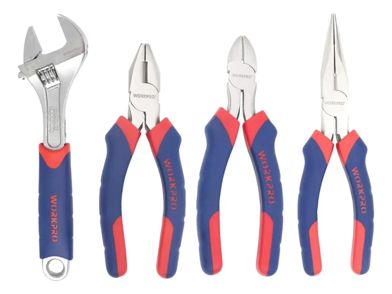 SET DE ALICATES Y LLAVE 4 PIEZAS - 5