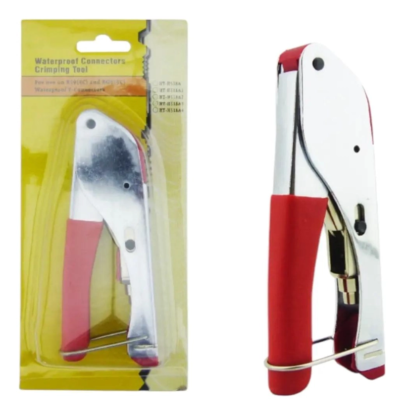 CRIMPEADORA PARA CONECTORES COAXIALES RG6 Y RG59 - 3