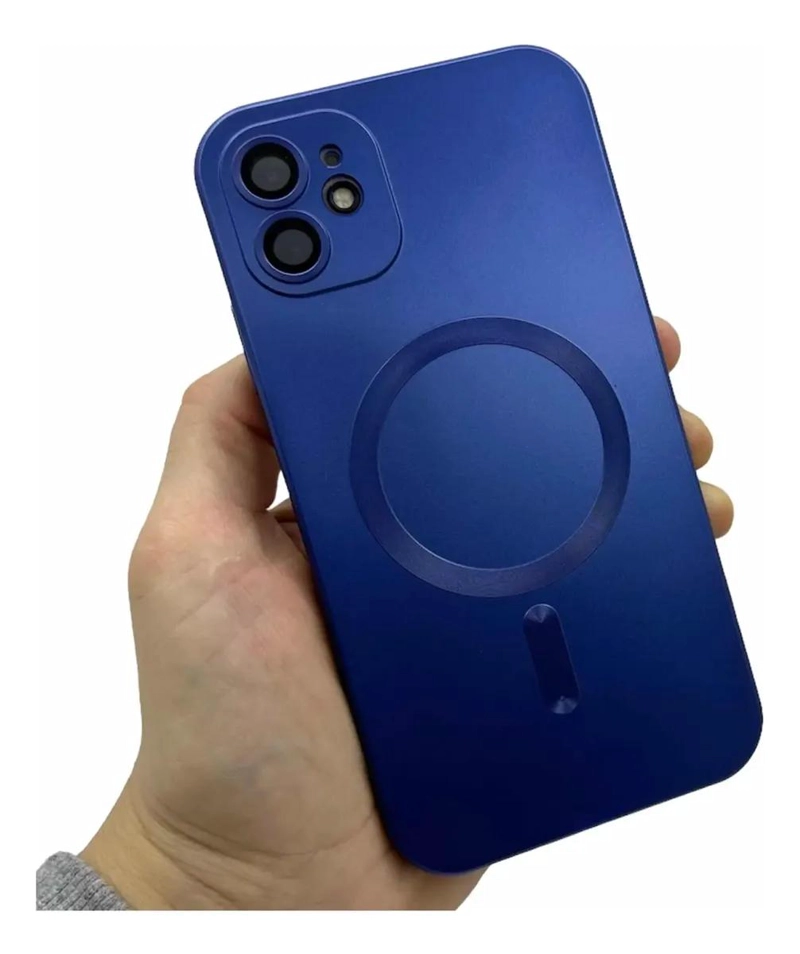 GENÉRICO CARCASA METALICA MAGNE TICA CON LENTE PARA IPHONE