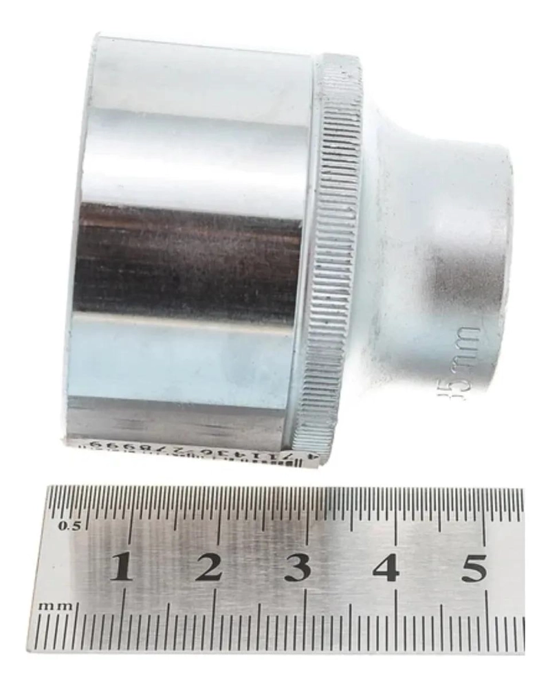 DADOS HEXAGONALES 35MM ACERO CROMO VANADIO 1/2'' - 3