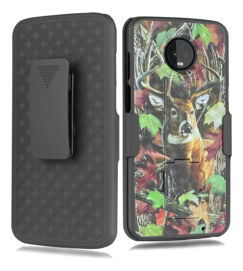 GENÉRICO CARCASA USO RUDO CAMUFLAJE CON CLIP PARA MOTOROLA