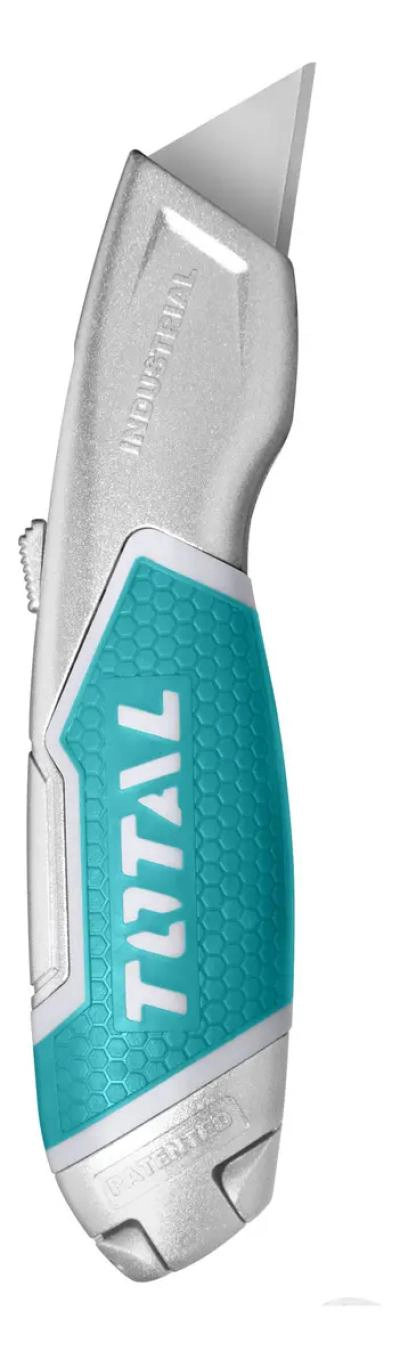 CUCHILLO CARTONERO RETRACTIL 175MM CON 5 HOJAS - 5