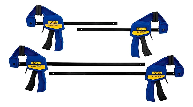 SET DE 2 PRENSAS DE LIBERACION RAPIDA 6 Y 12 PULGADAS - 2