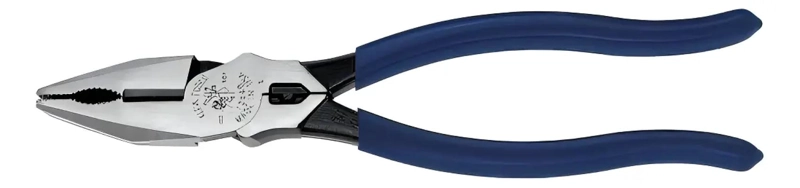 ALICATE UNIVERSAL PARA ELECTRICISTA 8 PULGADAS AZUL - 1