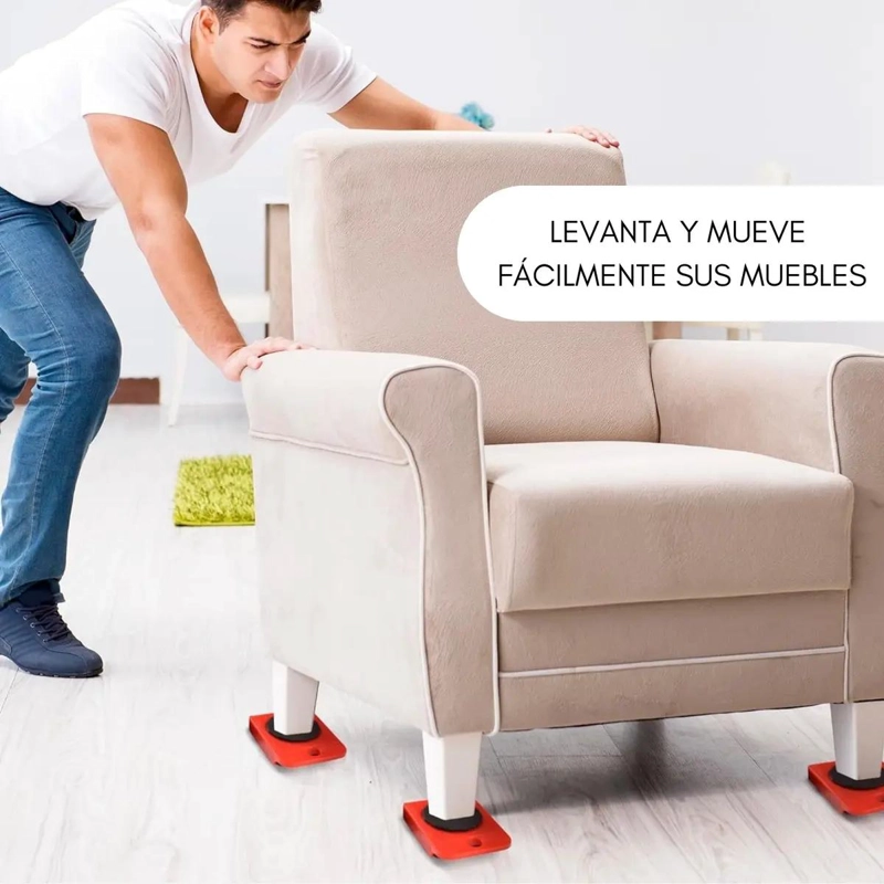 ELEVADOR DE MUEBLES Y DESLIZADORES DE MOVIMIENTO - 3