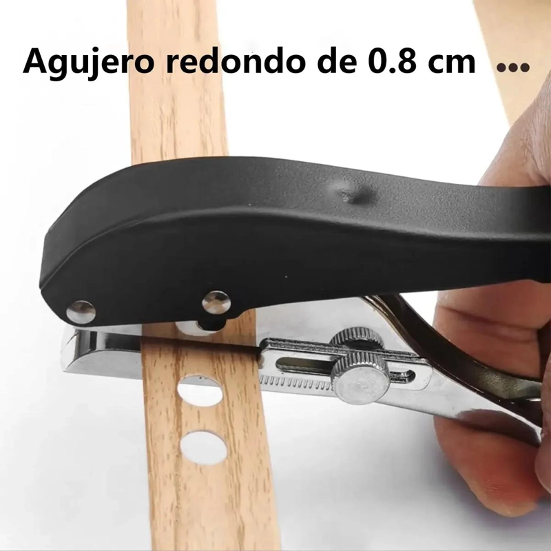 PERFORADORA MANUAL DE PAPEL Y MATERIALES - 4