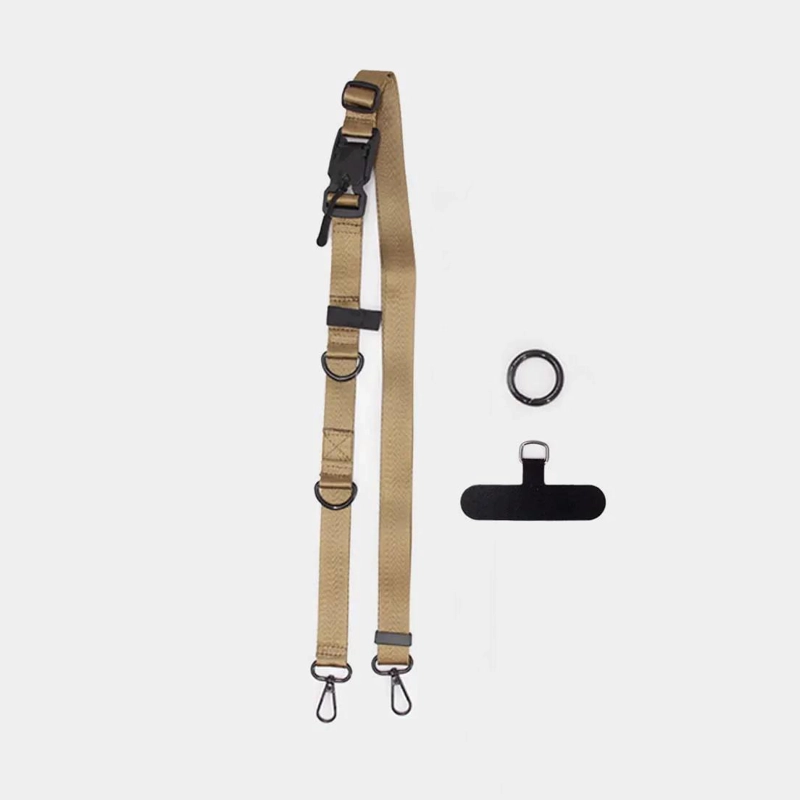 STRAP MULTIUSO AJUSTABLE CON GANCHOS PARA CELULAR - 2