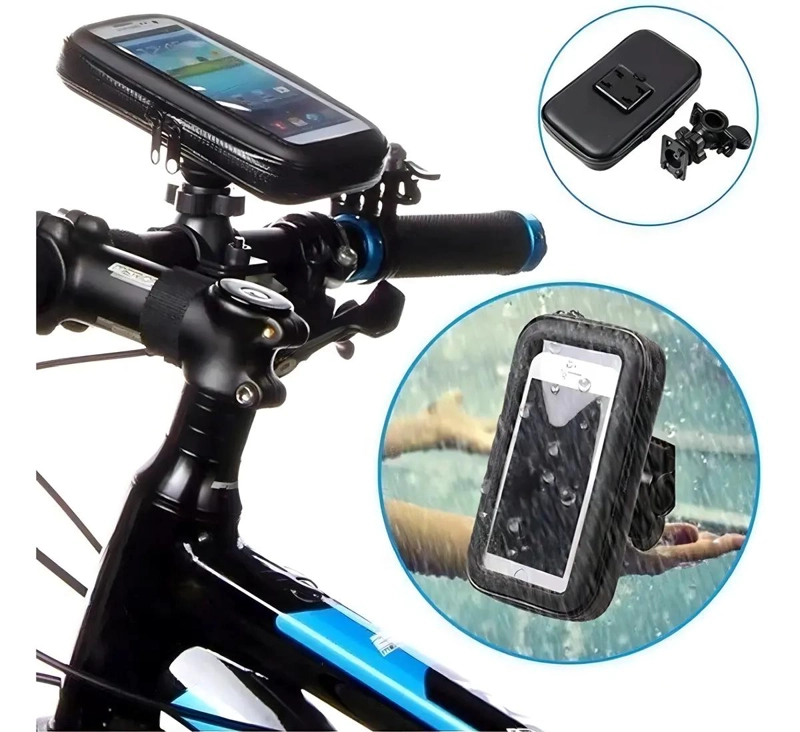 SOPORTE PARA CELULAR TACTIL PARA BICICLETA - 1