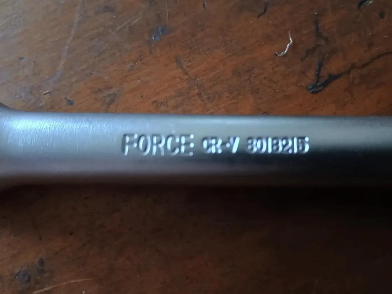 BARROTE DE FUERZA 3/8'' X 8'' CROMADO - 1