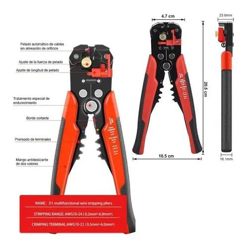 HERRAMIENTA MULTIFUNCIONAL PARA CORTAR Y PELAR - 8