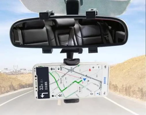 SOPORTE UNIVERSAL PARA CELULAR CON PINZA AJUSTABLE 360° - 4