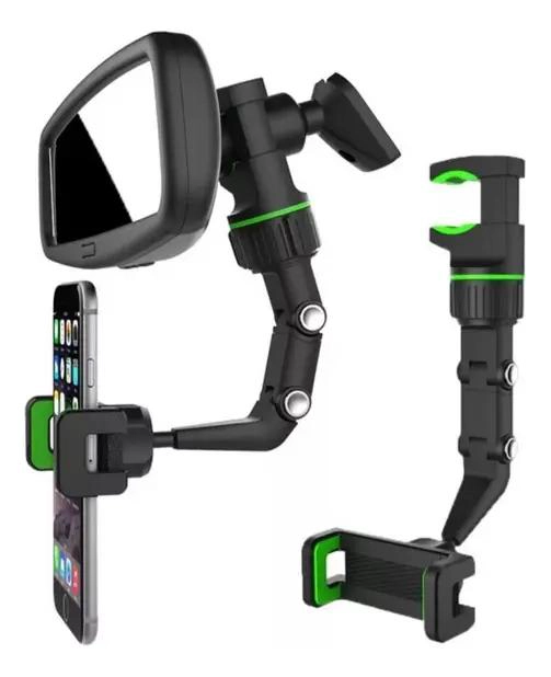 SOPORTE PARA CELULAR DE COCHE AJUSTABLE 360° PARA 4-7' - 1