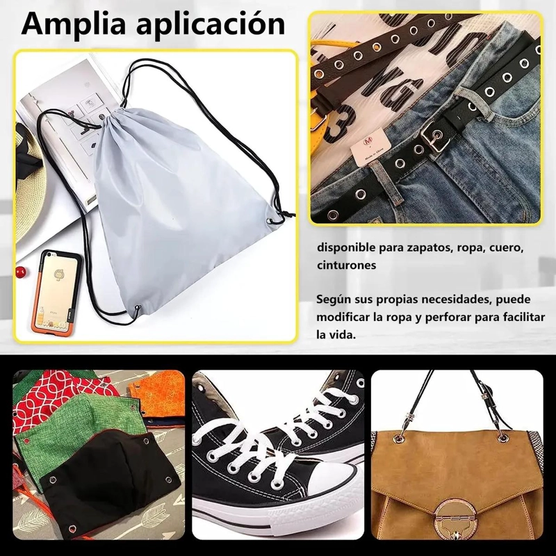 OJALES METALICOS PARA MANUALIDADES Y COSTURA - 6