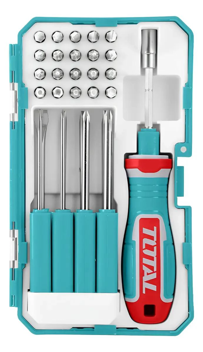 KIT DE DESATORNILLADORES 30 PIEZAS INTERCAMBIABLES - 2