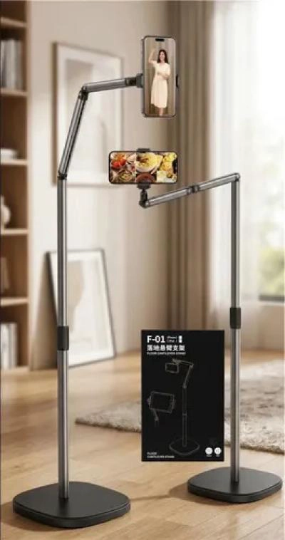 SOPORTE AJUSTABLE PARA CELULAR Y TABLET CON BRAZO 360° - 3