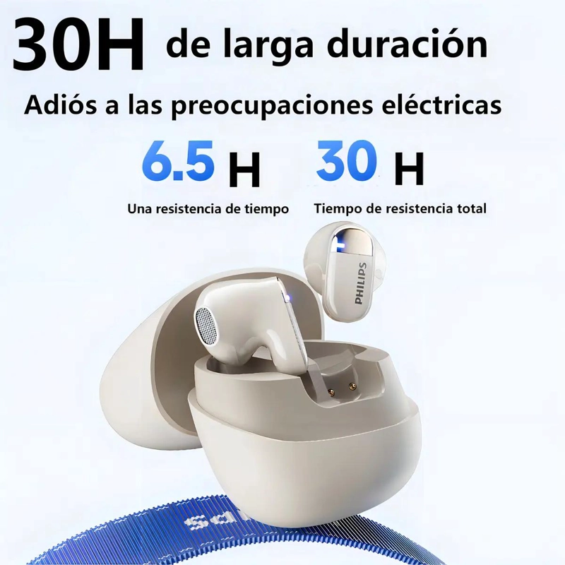 AURICULARES INALAMBRICOS BLUETOOTH COLOR NEGRO - 3