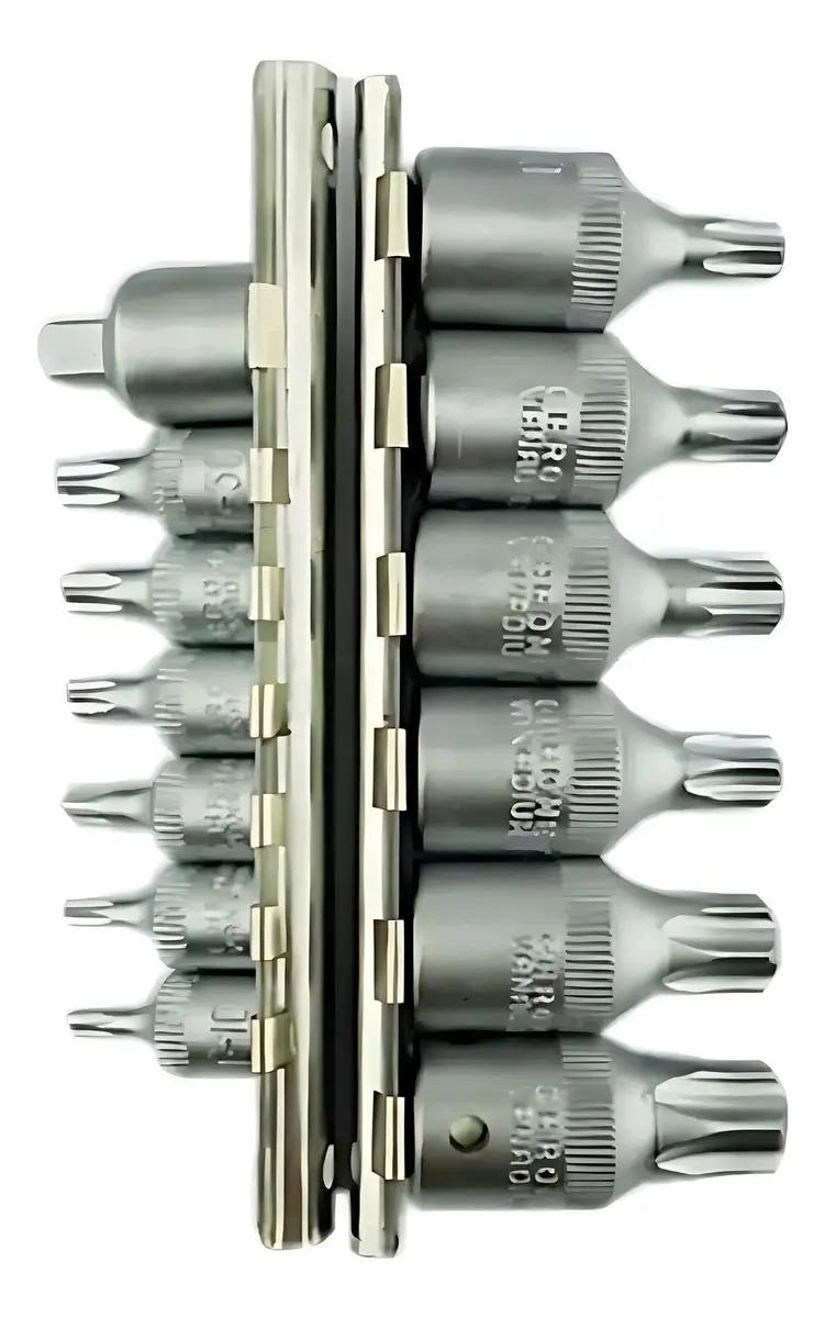 SET DE DADOS TORX MACHO 15 PIEZAS PROFESIONAL - 2