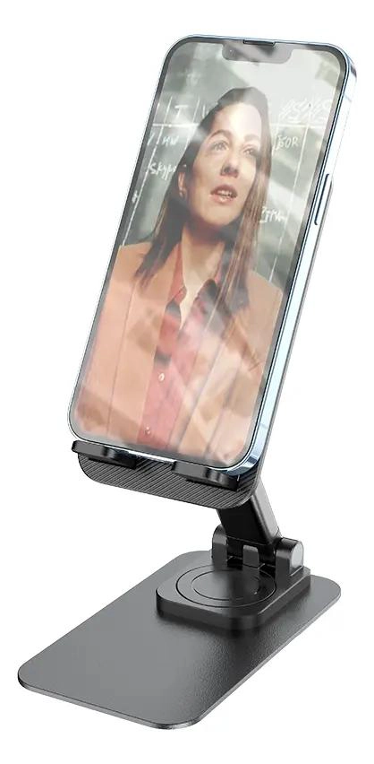 GENÉRICO SOPORTE DE ESCRITORIO PARA CELULAR COLOR NEGRO