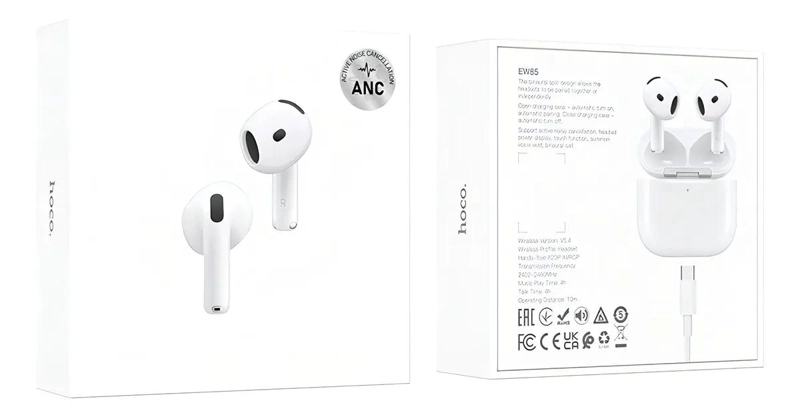 AUDIFONO INALAMBRICO BLANCO SIN GOMITA - 3