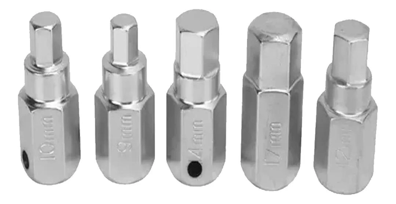 KIT DE DADOS ALLEN Y CUADRADO PARA TAPON DE CARTER - 3