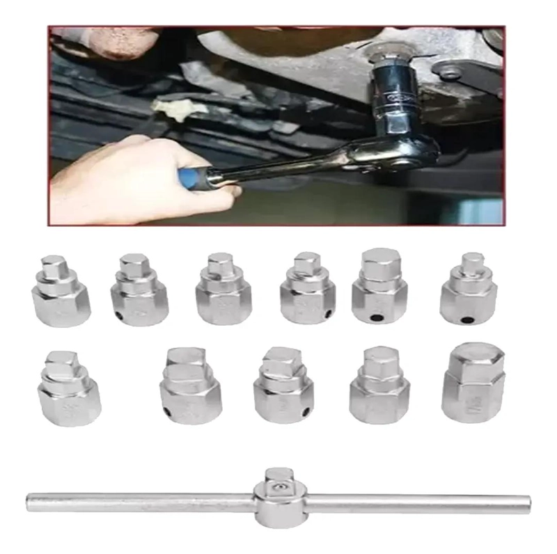 KIT DE DADOS ALLEN Y CUADRADO PARA TAPON DE CARTER - 5